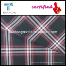 2015 gingham 100% cotton yarn dyed check fabric for garment